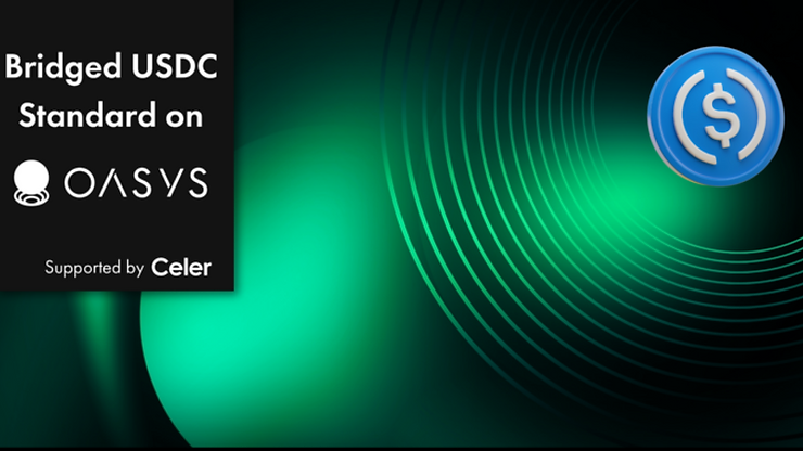Oasys Partners with Celer to Support Bridged USDC Standard